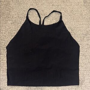 Old Navy Active Black Women's Halter Top